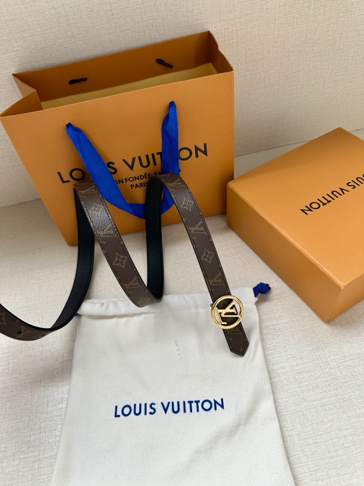 Louis Vuitton Female Basic Belt Cow Leather S-m-l