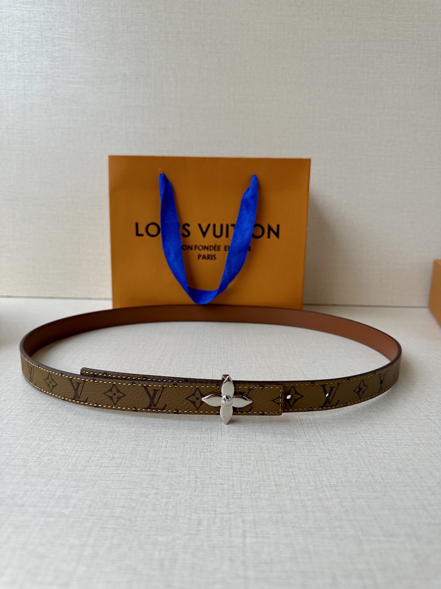 Louis Vuitton Female Basic Belt Cow Leather S-m-l