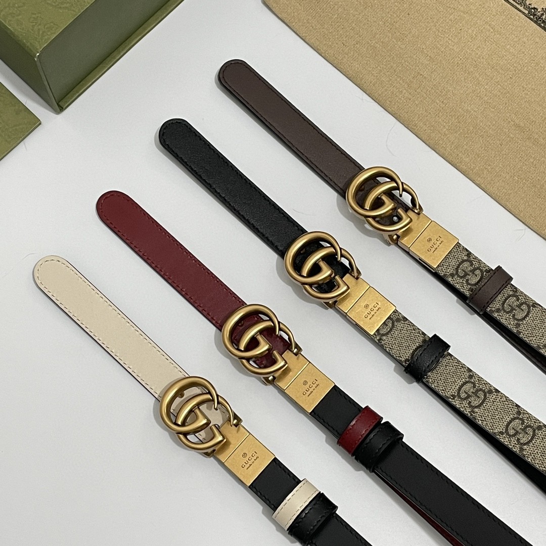 Gucci Female Leather Belt Cow Leather M