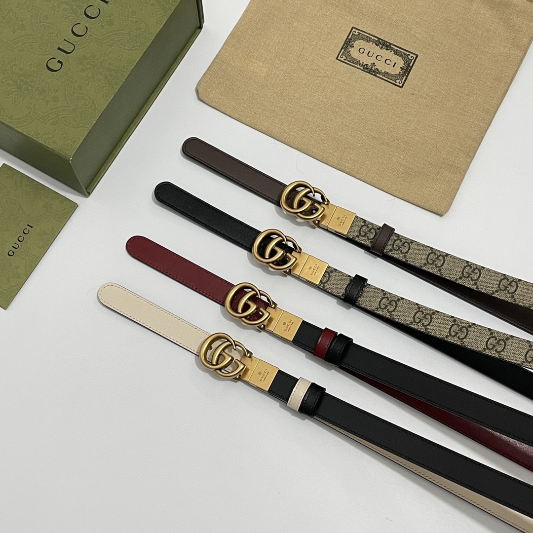 Gucci Female Leather Belt Cow Leather M