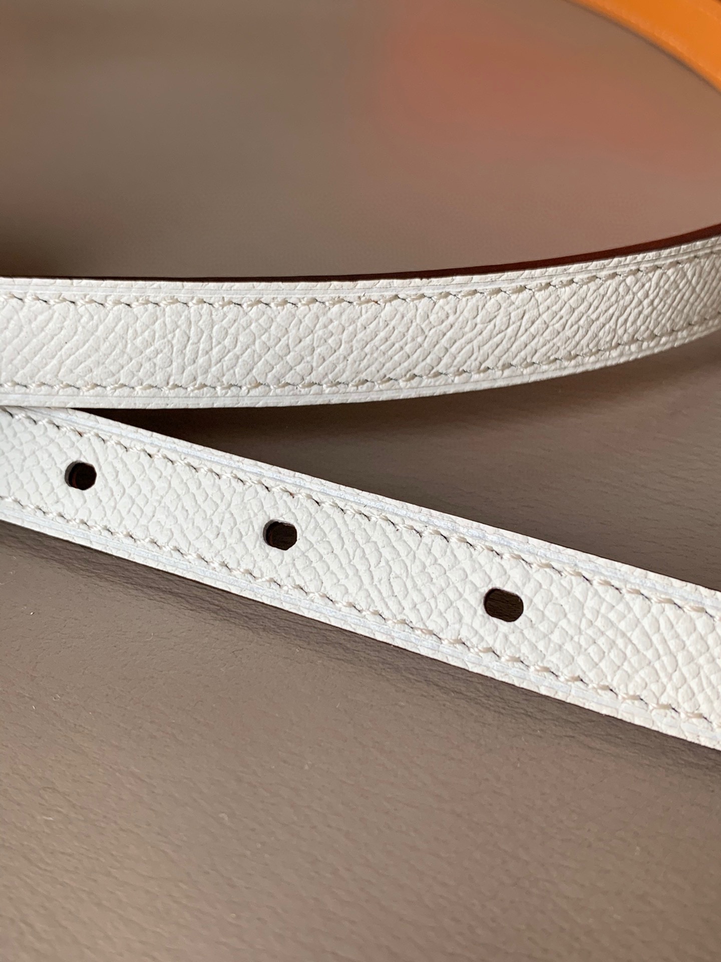 Hermès Female Leather Belt Cow Leather S-m
