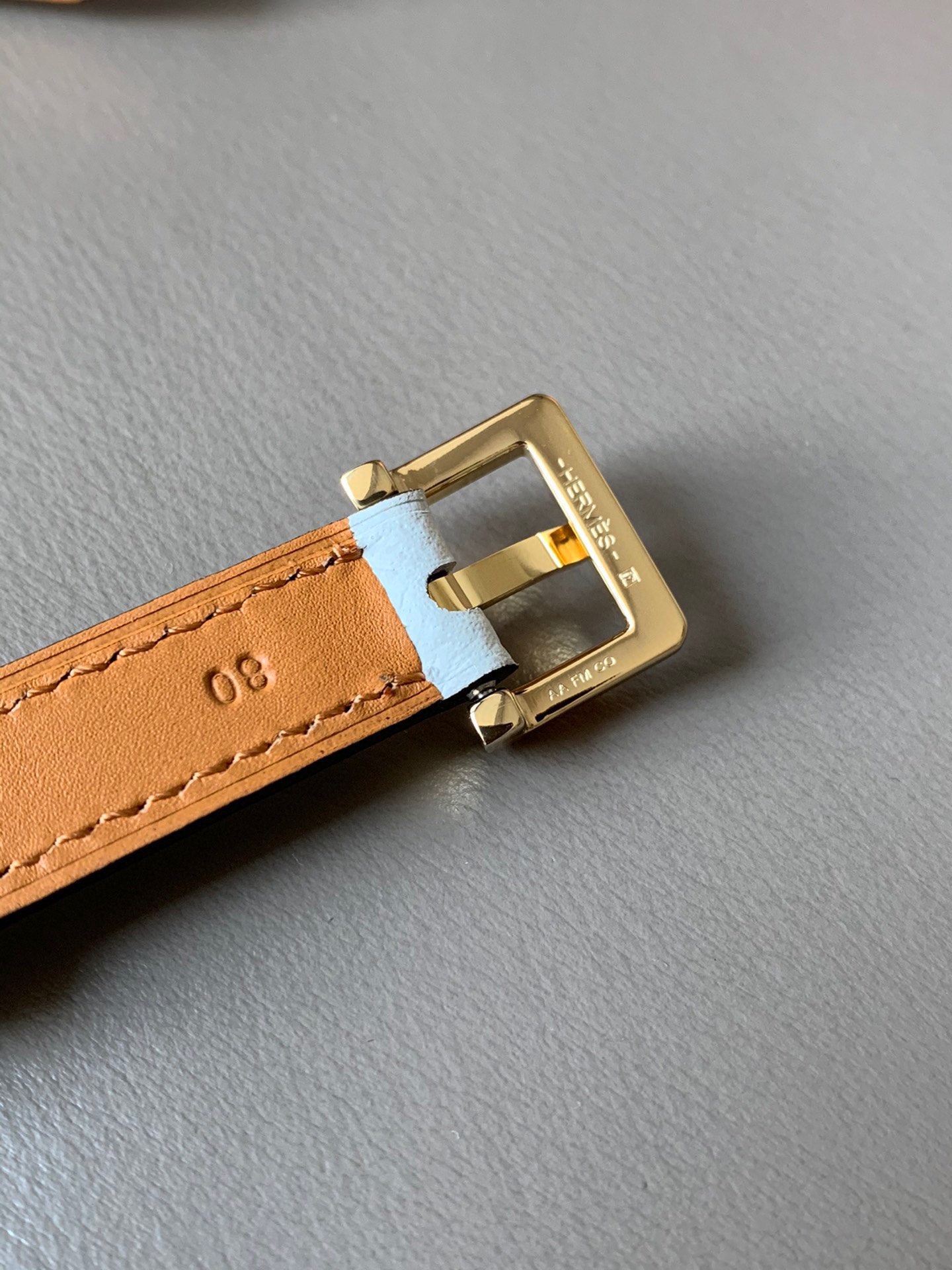 Hermès Female Leather Belt Cow Leather S-m