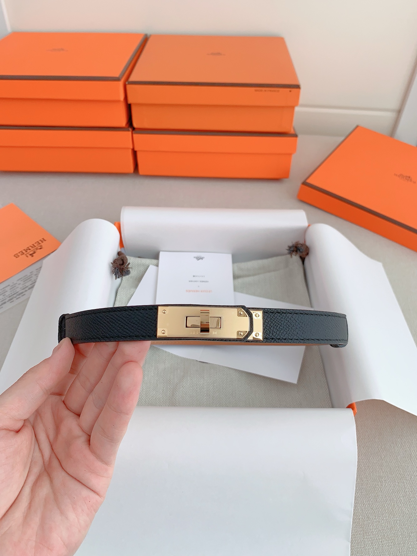 Female Leather Belt Cow Leather Adjustable S-m-l