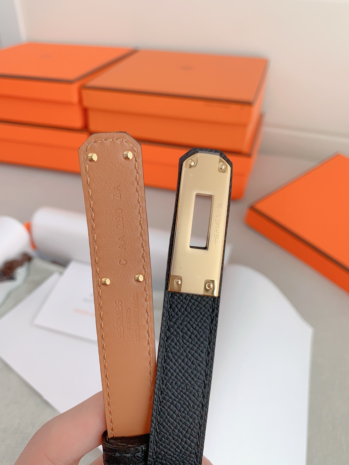 Female Leather Belt Cow Leather Adjustable S-m-l