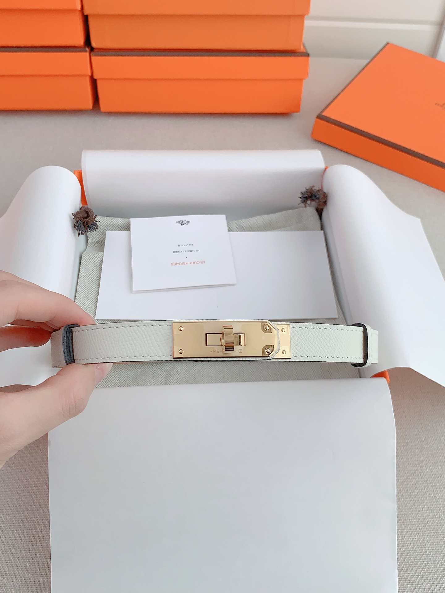 Female Leather Belt Cow Leather Adjustable S-m-l
