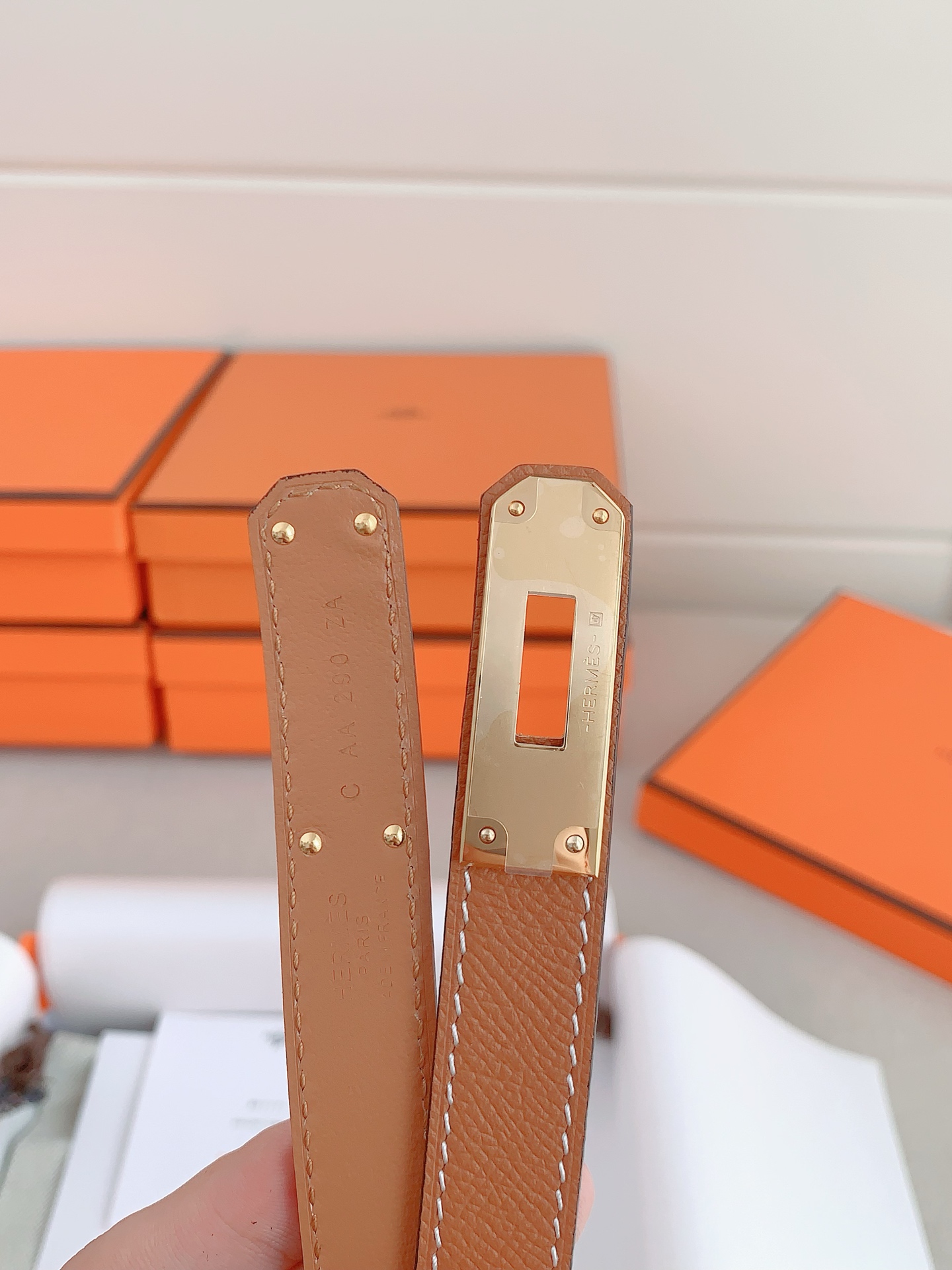 Female Leather Belt Cow Leather Adjustable S-m-l
