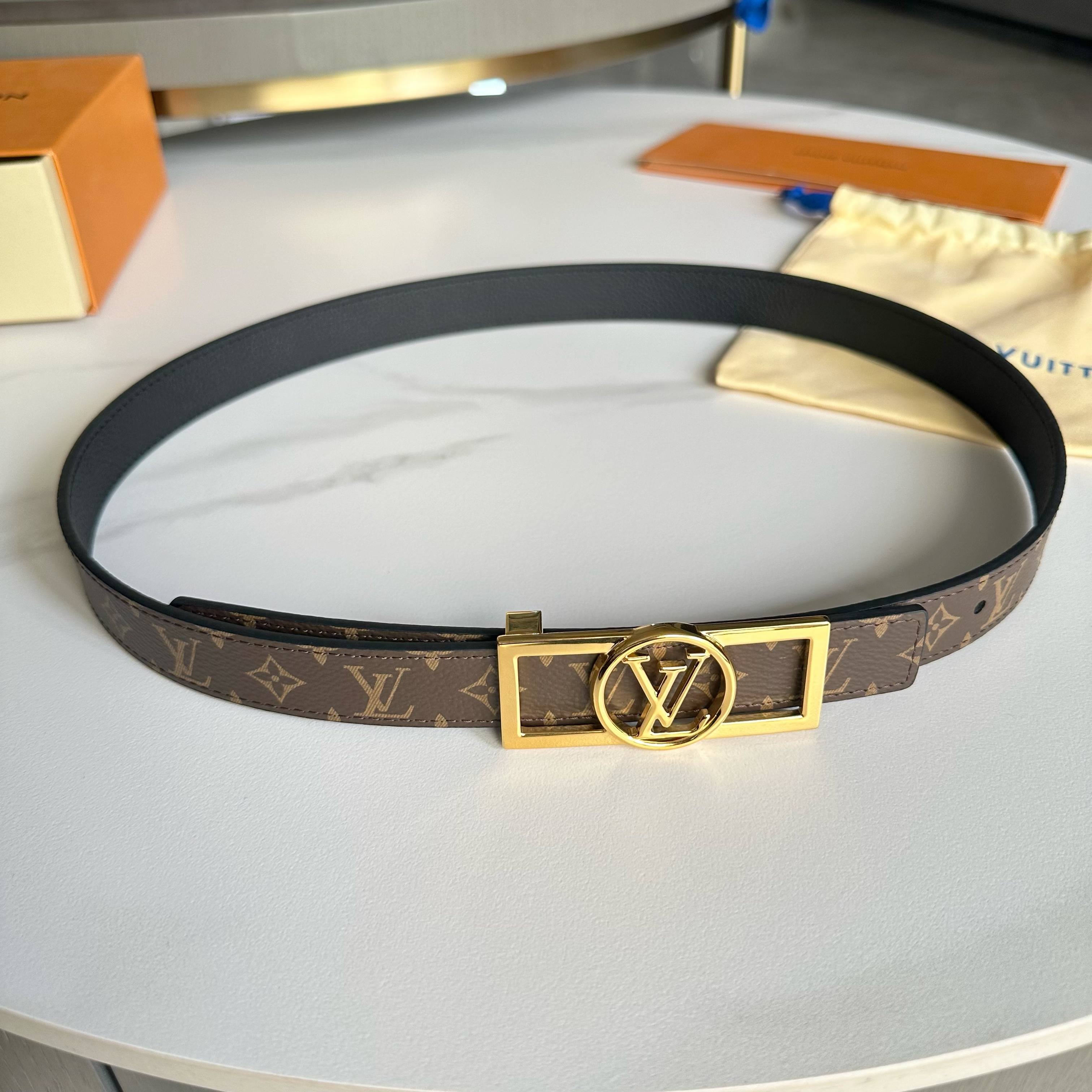 Louis Vuitton Female Basic Belt Canvas S-l