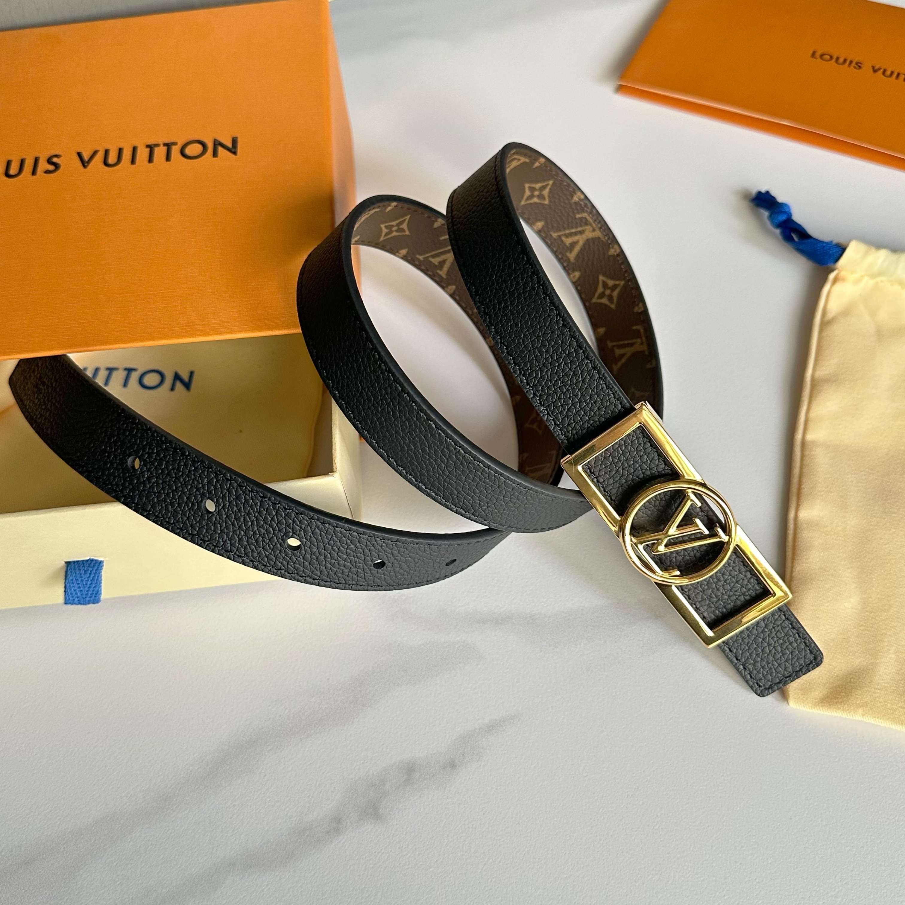 Louis Vuitton Female Basic Belt Canvas S-l