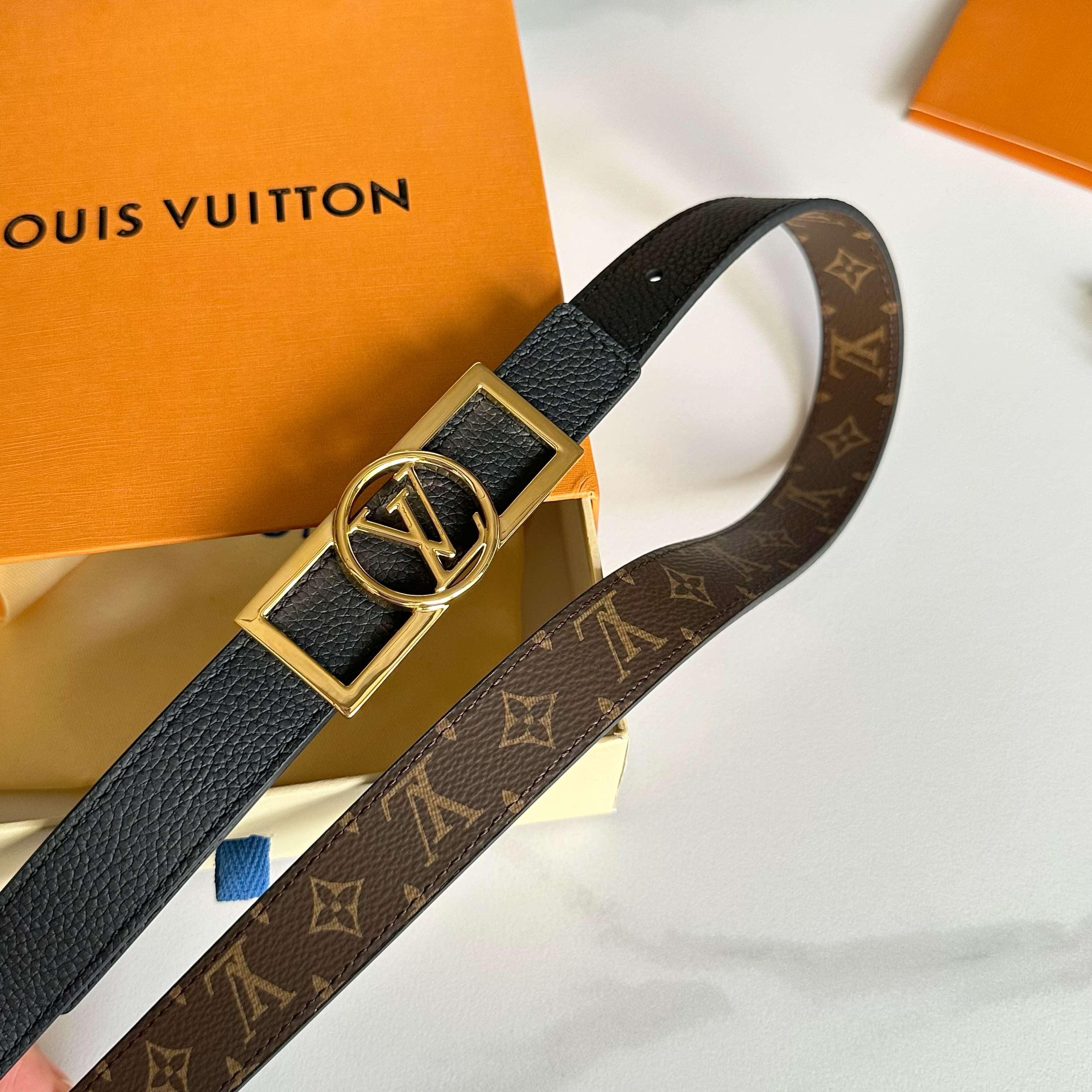Louis Vuitton Female Basic Belt Canvas S-l