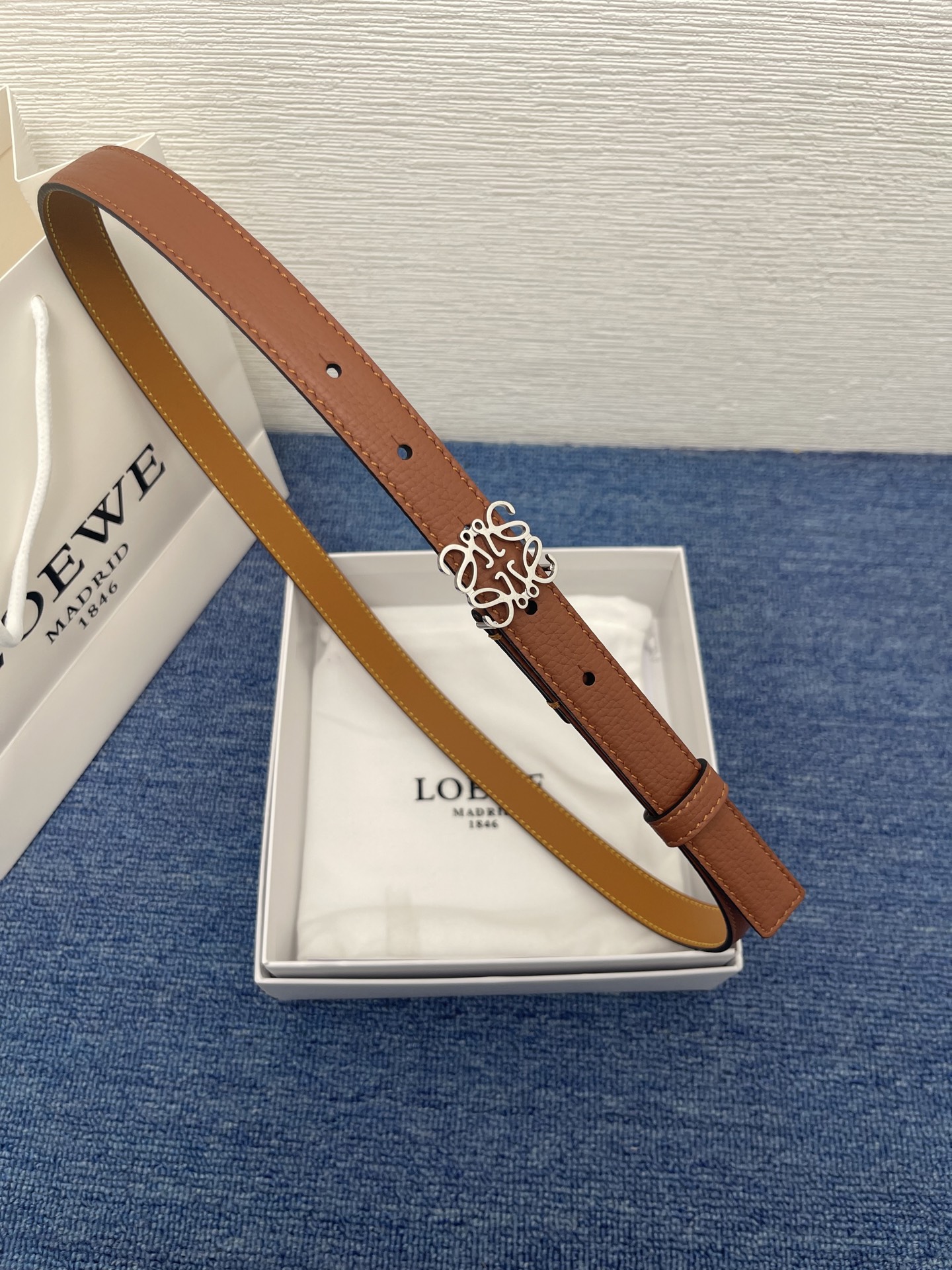 Loewe Female Basic Belt Cow Leather L