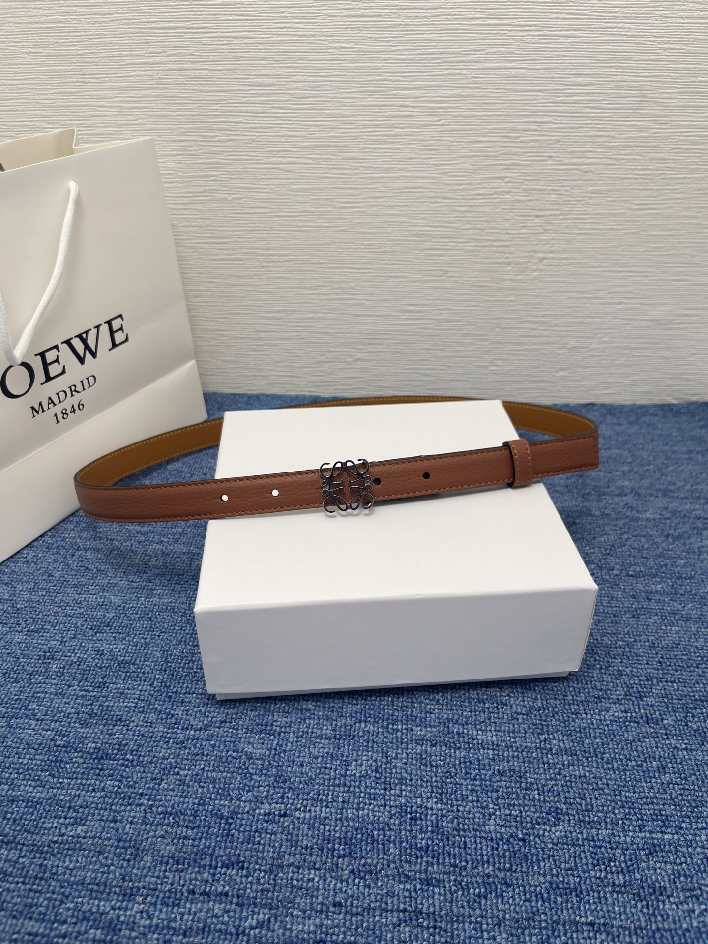 Loewe Female Basic Belt Cow Leather L