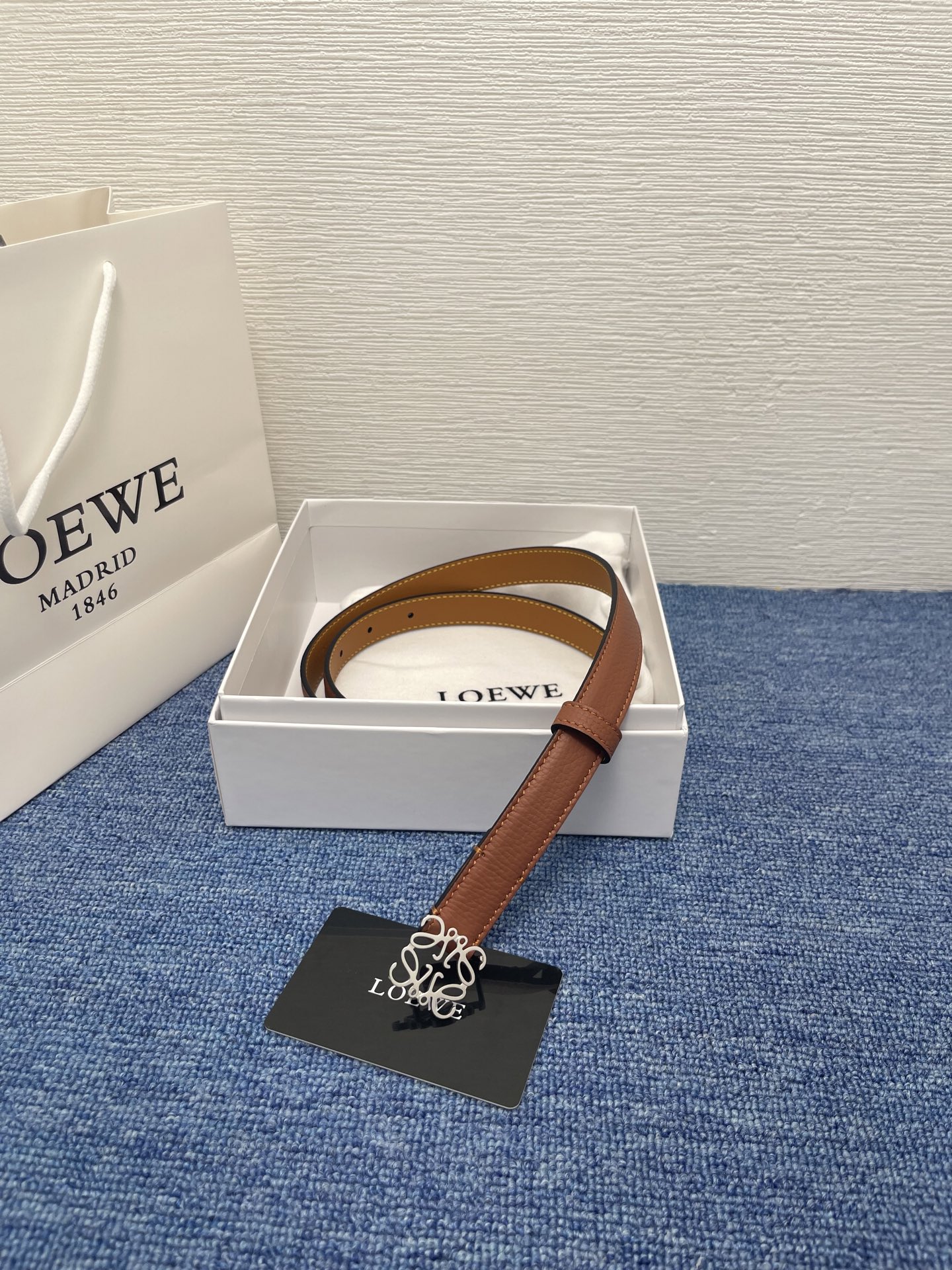 Loewe Female Basic Belt Cow Leather L