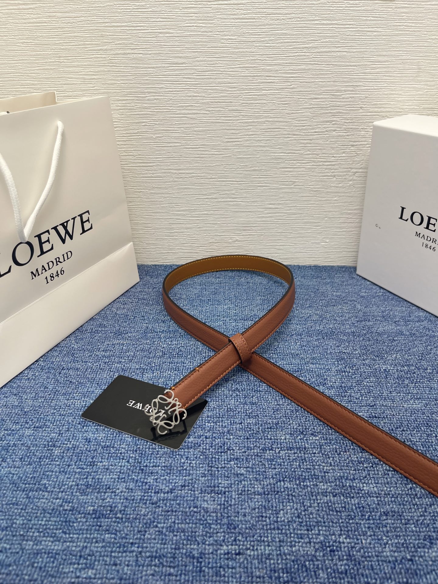 Loewe Female Basic Belt Cow Leather L