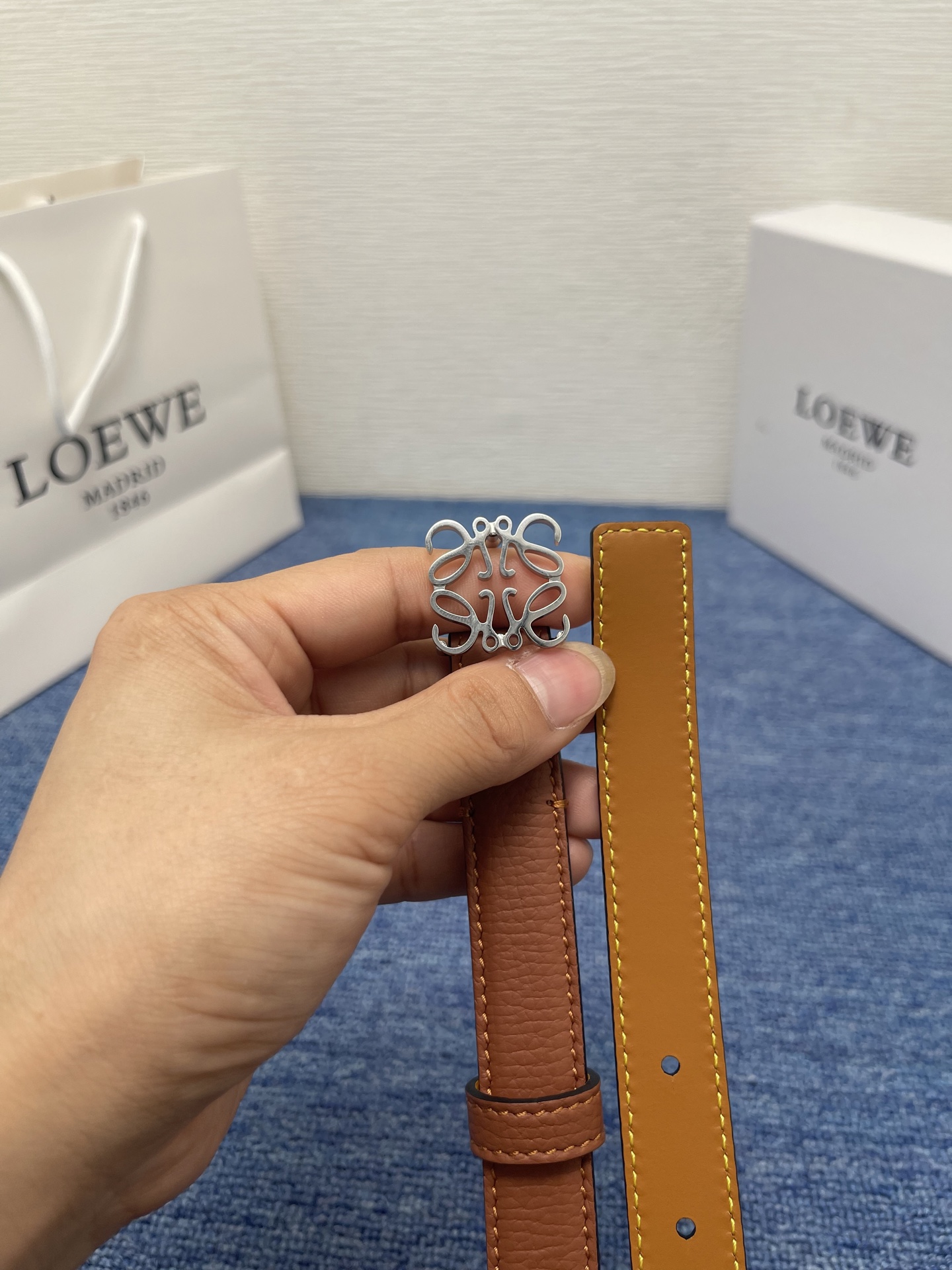 Loewe Female Basic Belt Cow Leather L