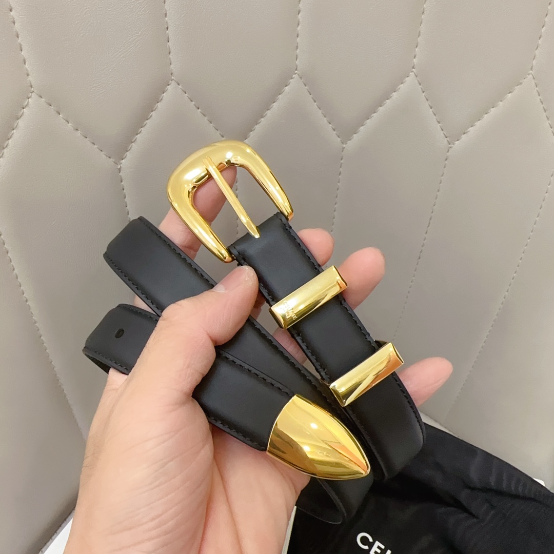 Celine Female Basic Belt Cow Leather S-l