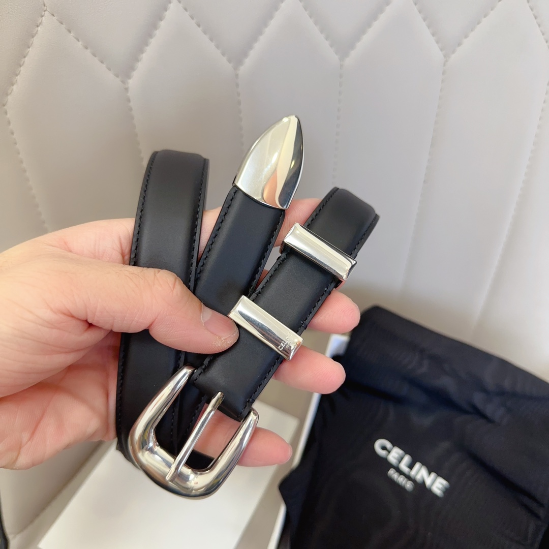 Celine Female Basic Belt Cow Leather S-l