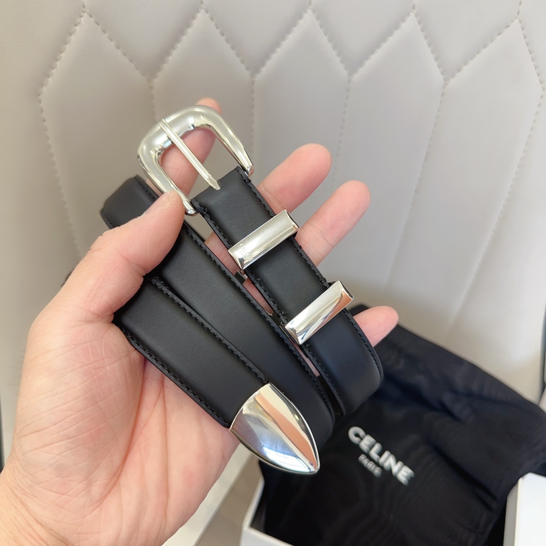 Celine Female Basic Belt Cow Leather S-l