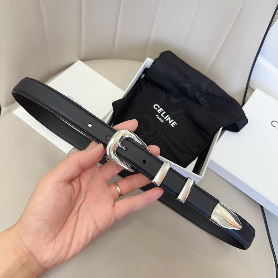 Celine Female Basic Belt Cow Leather S-l
