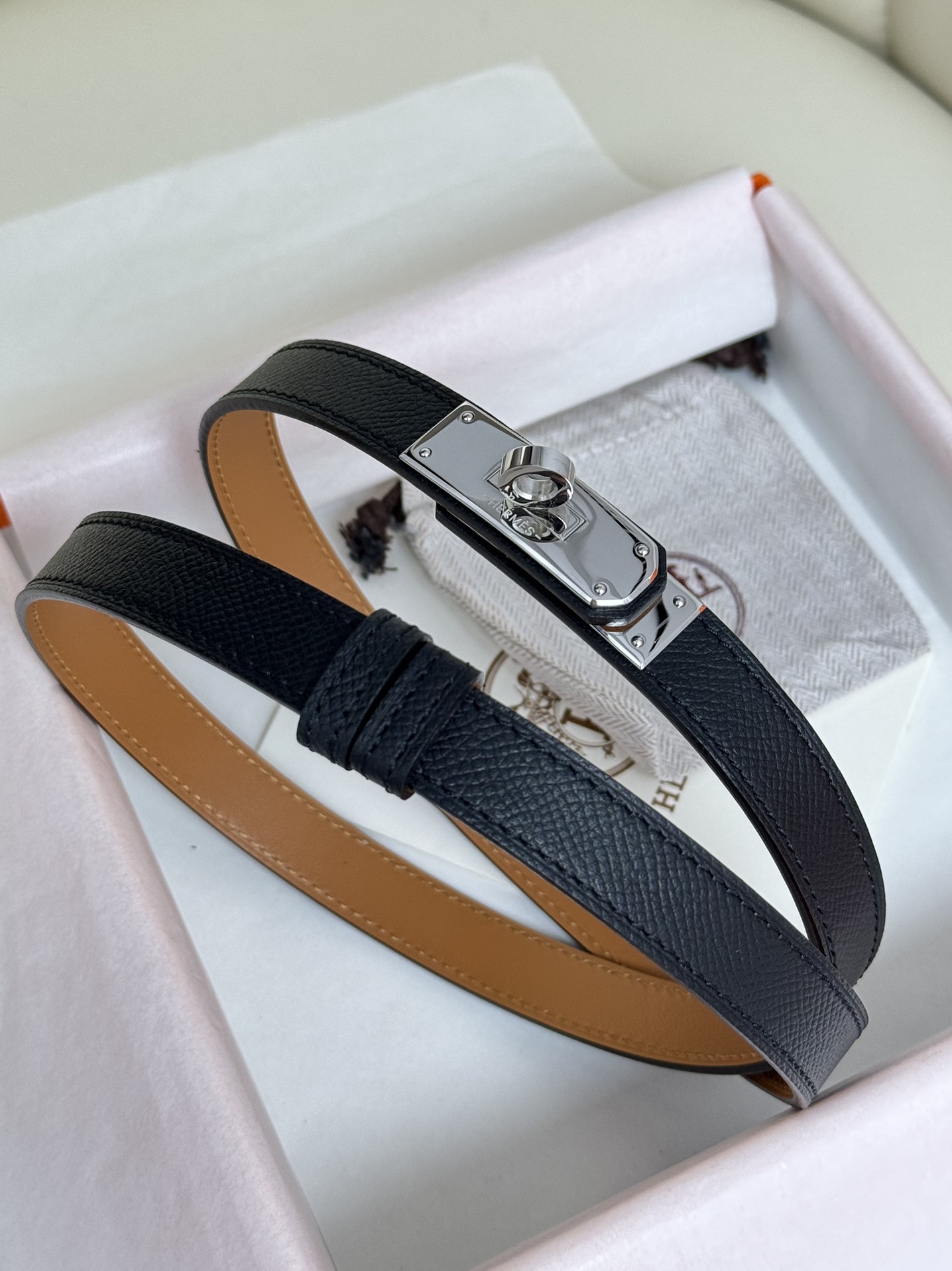 Hermès Female Basic Belt Adjustable 8mm