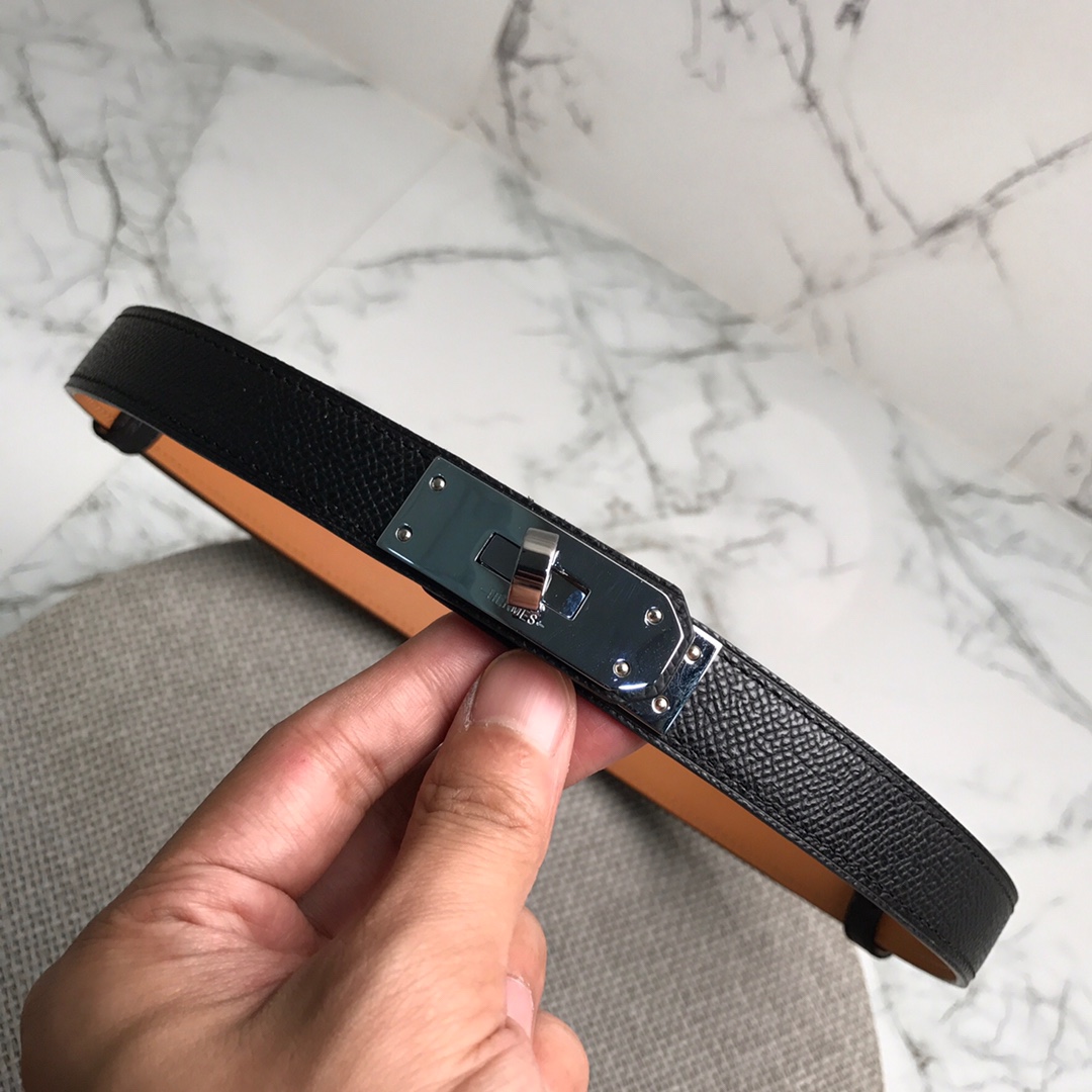 Hermès Female Leather Belt Cow Leather S-m