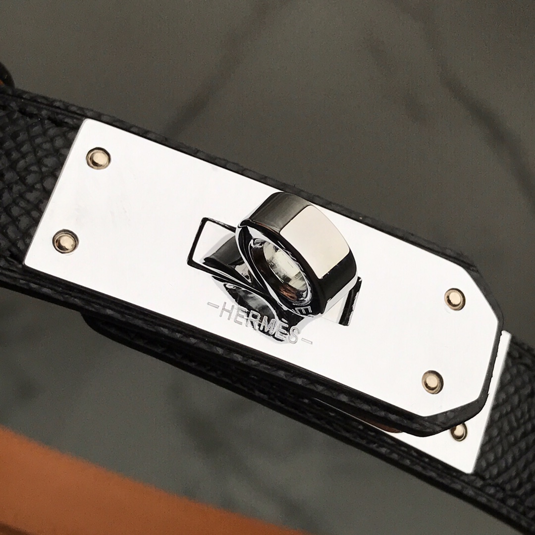 Hermès Female Leather Belt Cow Leather S-m