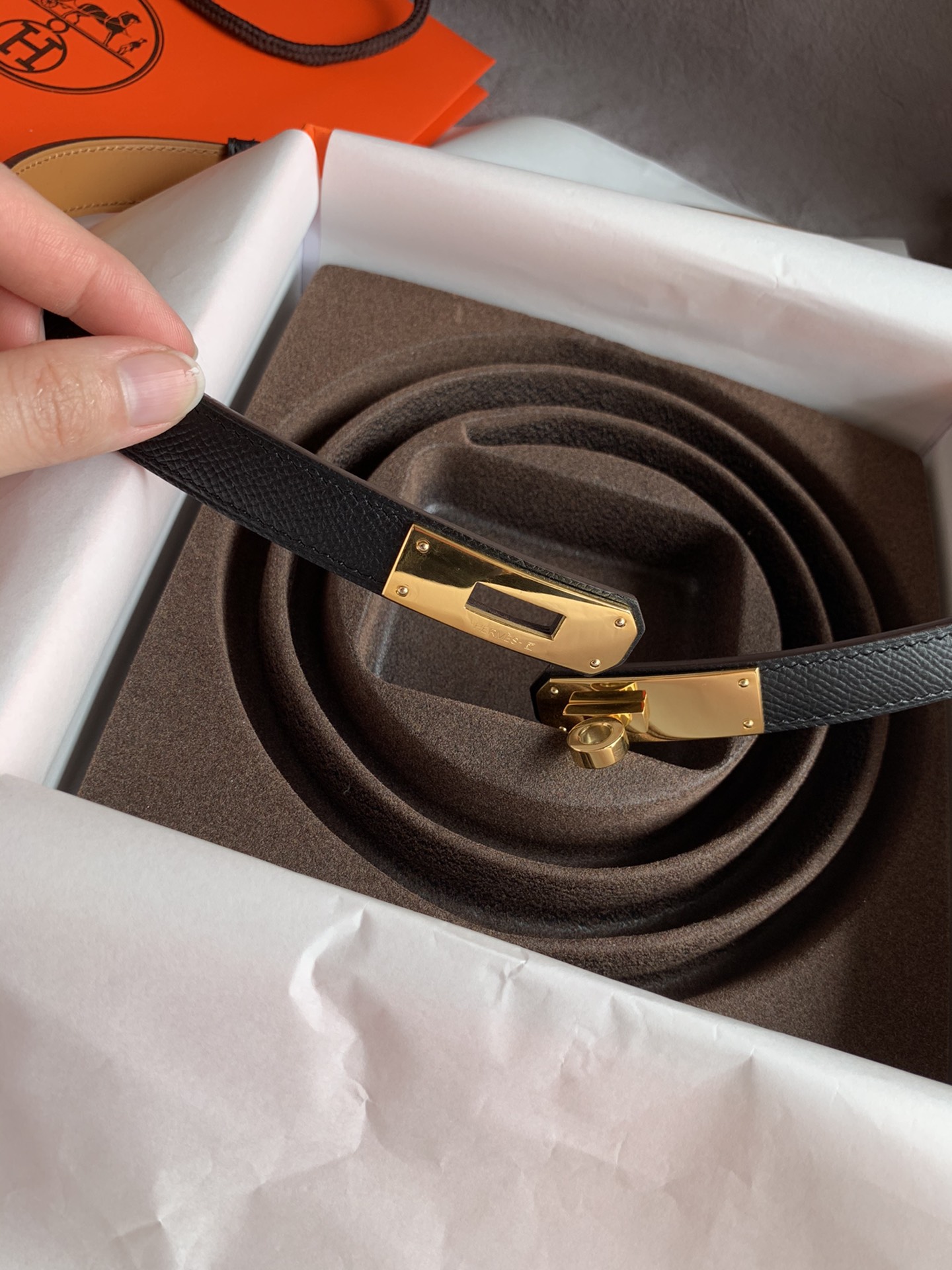 Hermès Female Basic Belt M-l