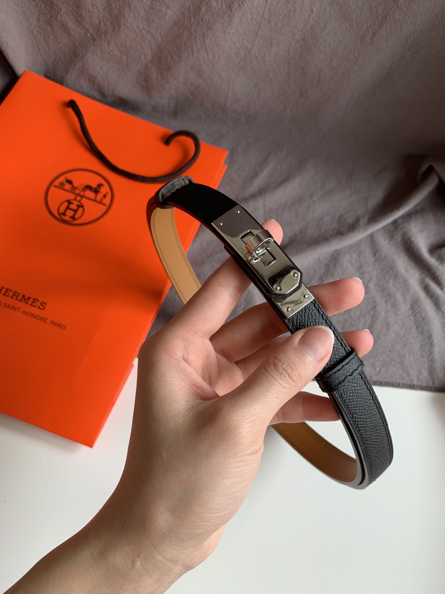 Hermès Female Basic Belt M-l