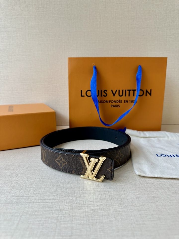 Louis Vuitton Female Basic Belt Canvas S-m-l