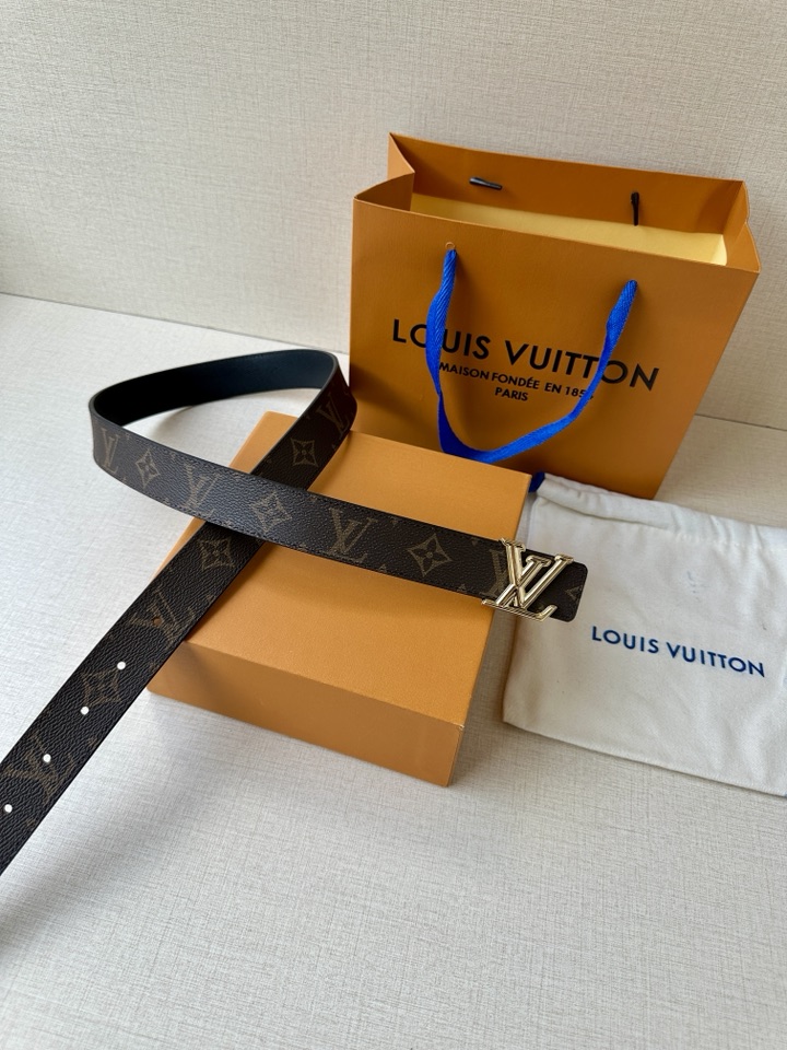 Louis Vuitton Female Basic Belt Canvas S-m-l