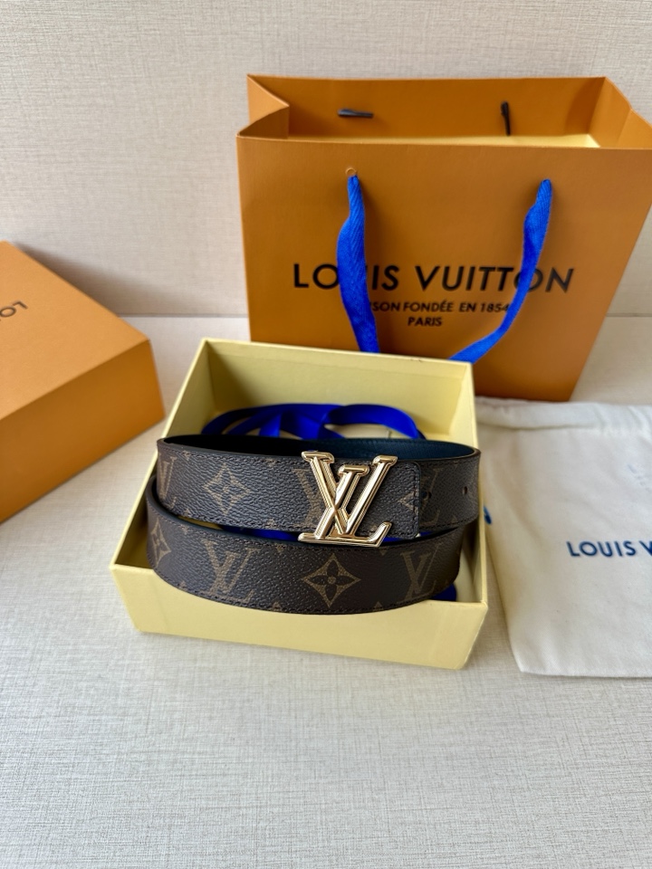 Louis Vuitton Female Basic Belt Canvas S-m-l
