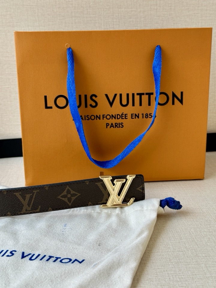 Louis Vuitton Female Basic Belt Canvas S-m-l