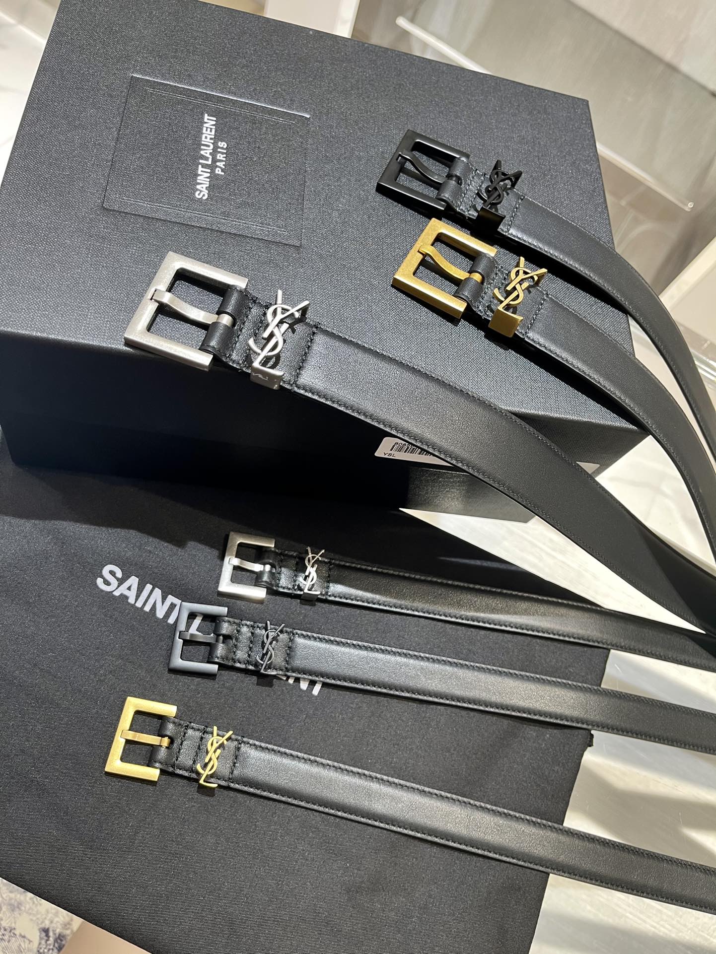 Saint Laurent Female Basic Belt S-m-l