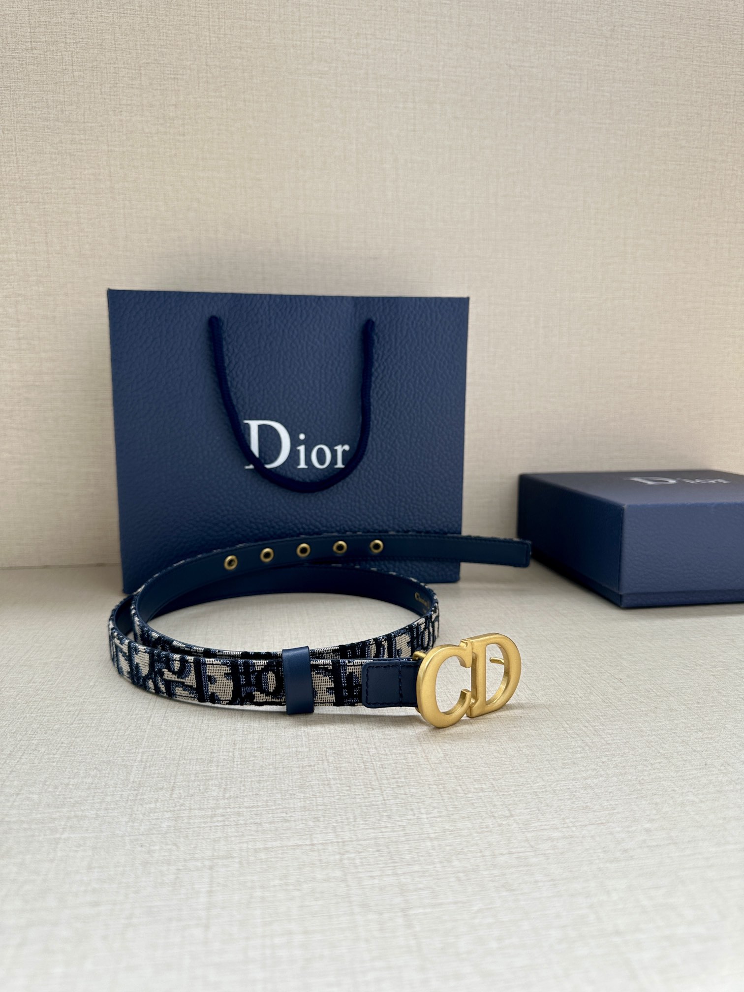 Dior Female Basic Belt Gold S-m-l