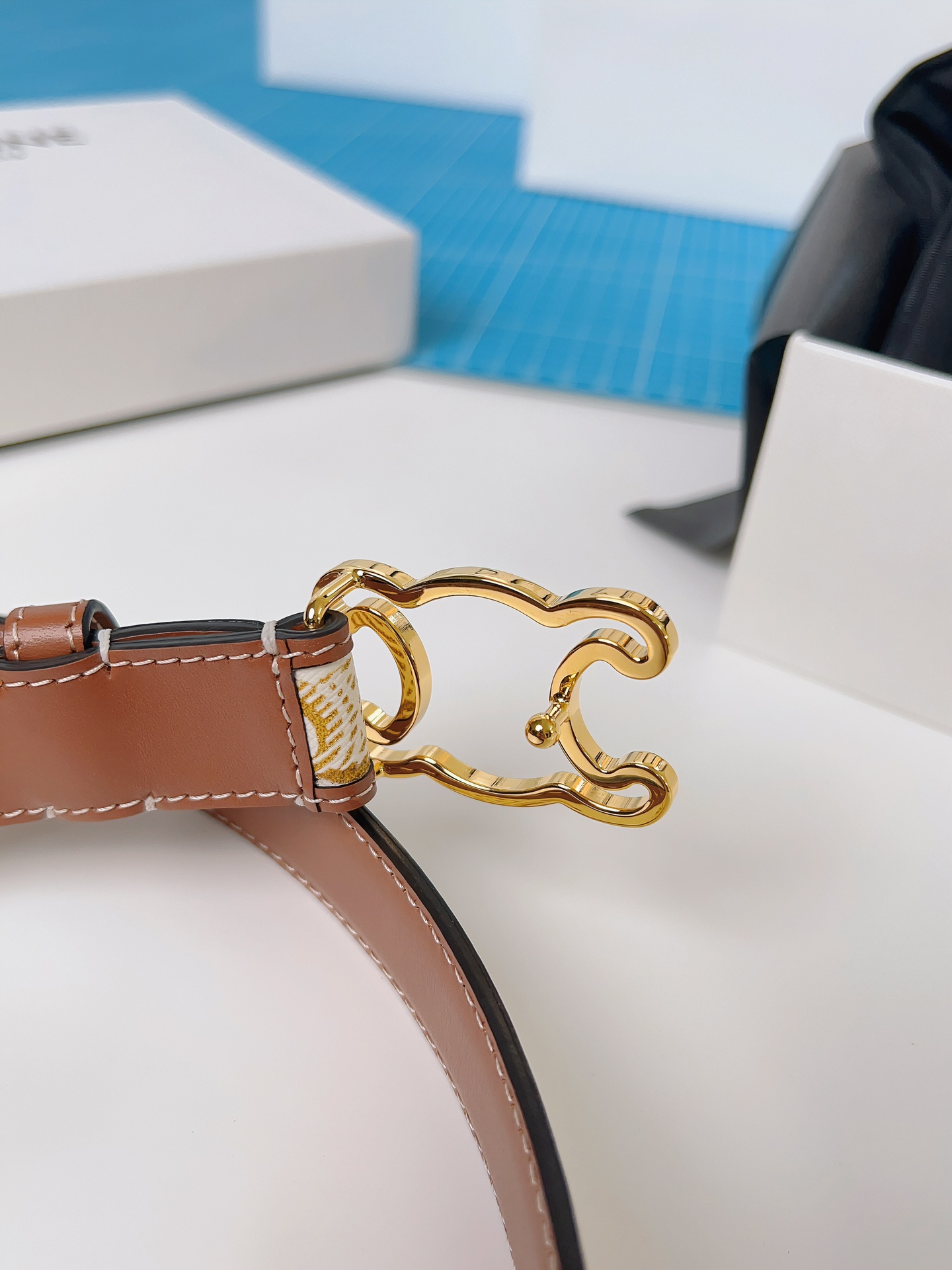 Celine Female Basic Belt Cow Leather M-l