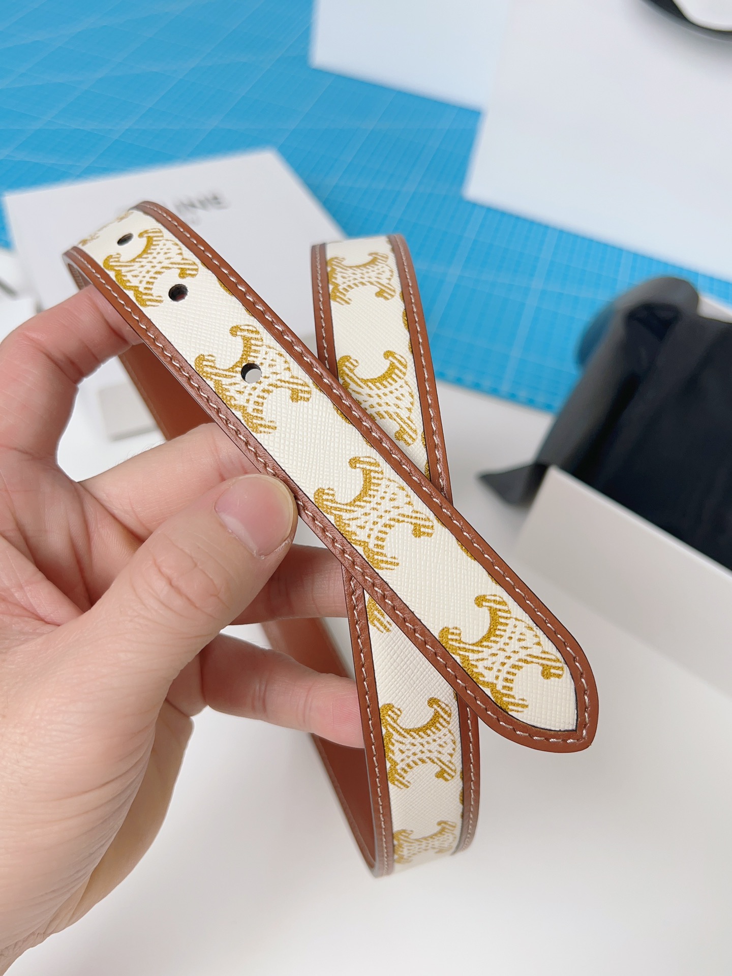 Celine Female Basic Belt Cow Leather M-l