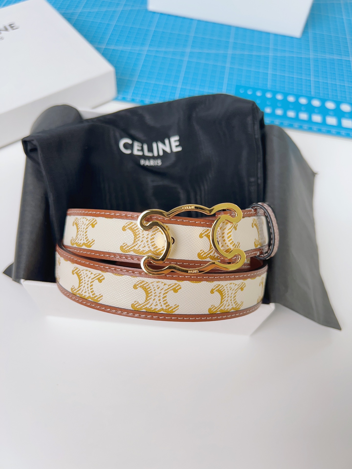 Celine Female Basic Belt Cow Leather M-l