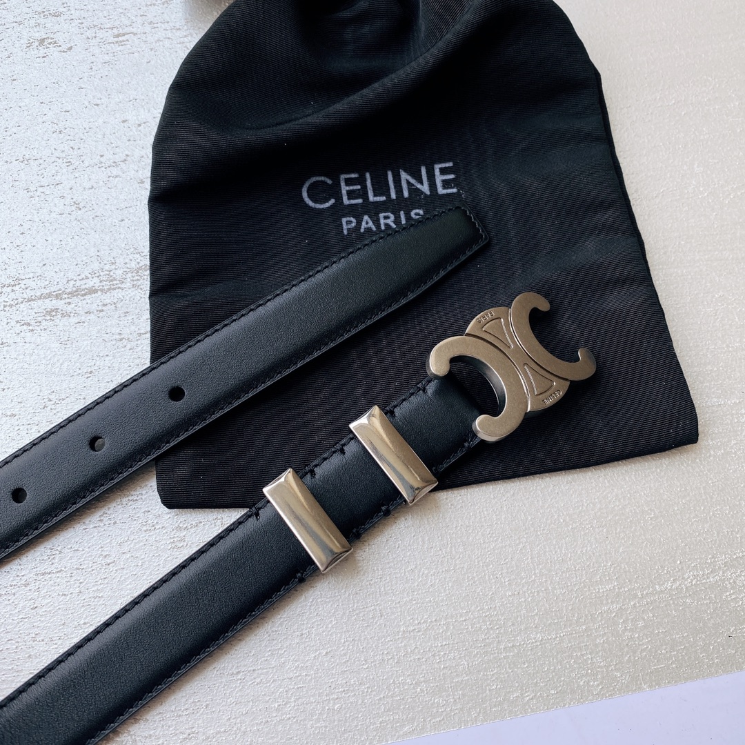 Celine Female Leather Belt Cow Leather M-l