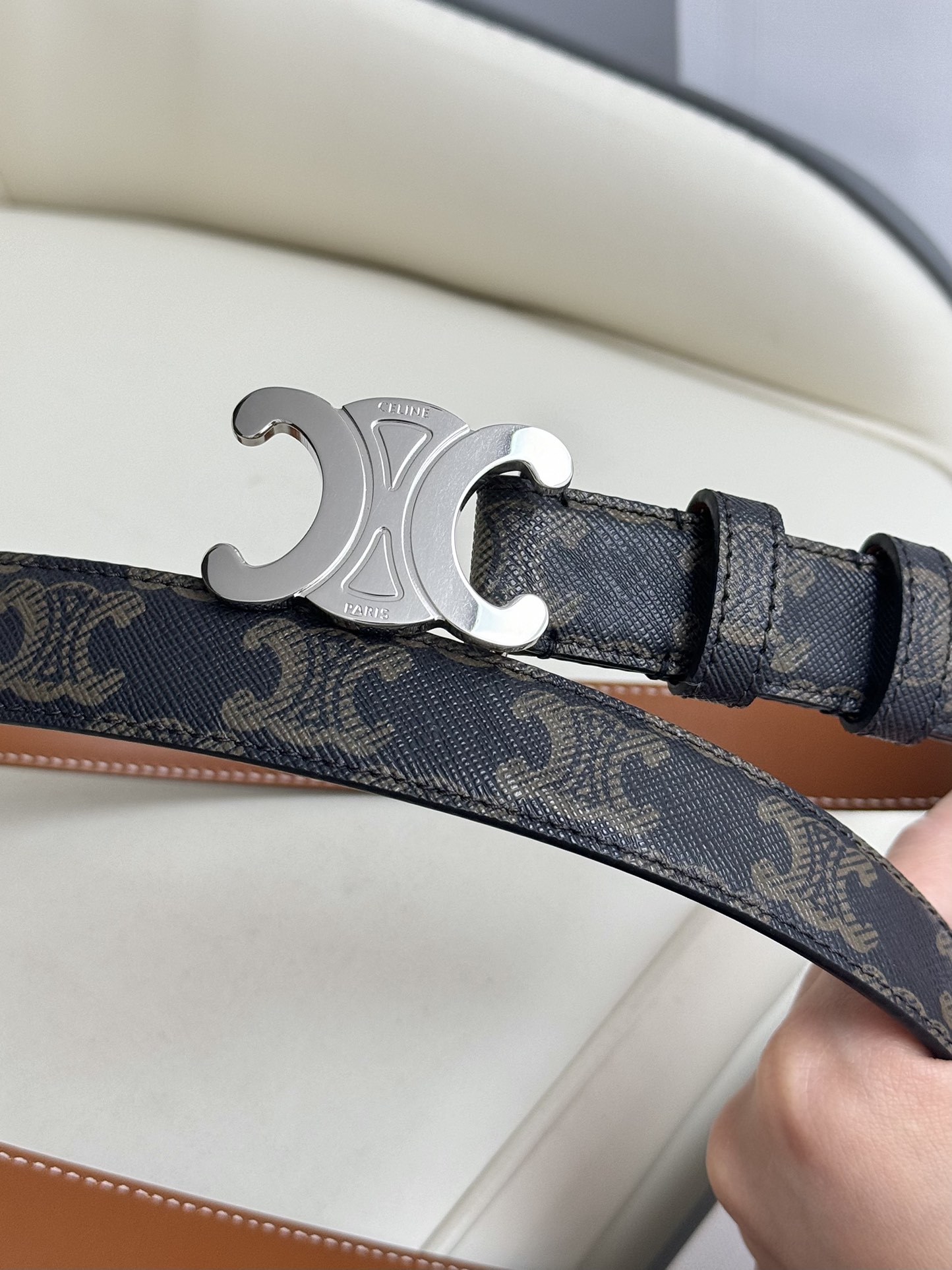 Celine Female Basic Belt Cow Leather M-l