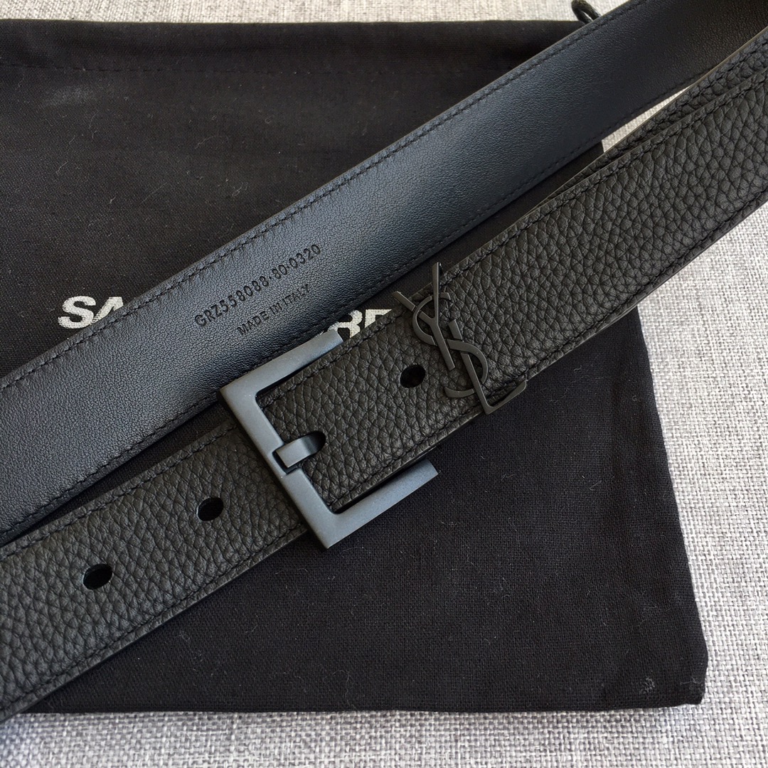 Saint Laurent Female Basic Belt M