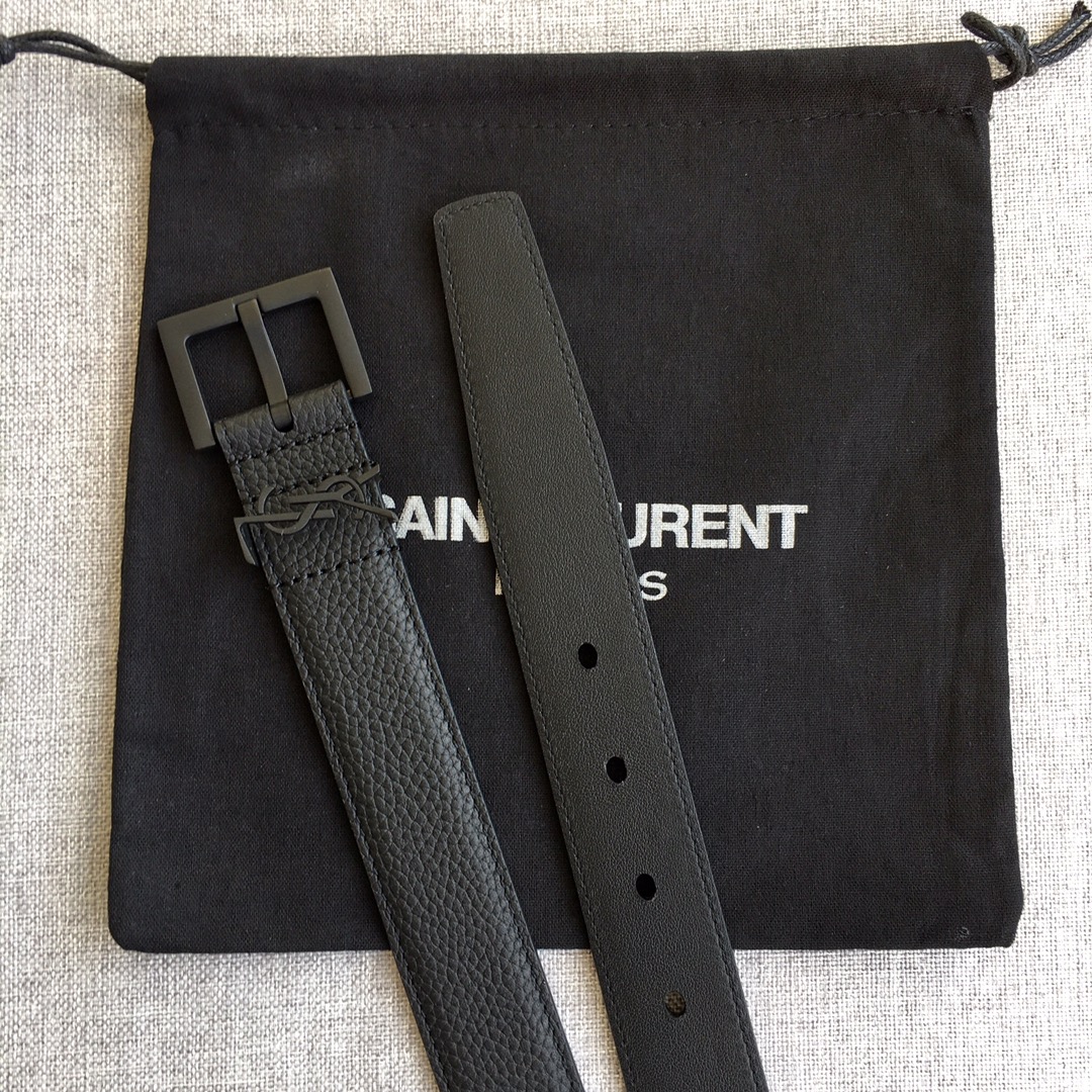 Saint Laurent Female Basic Belt M