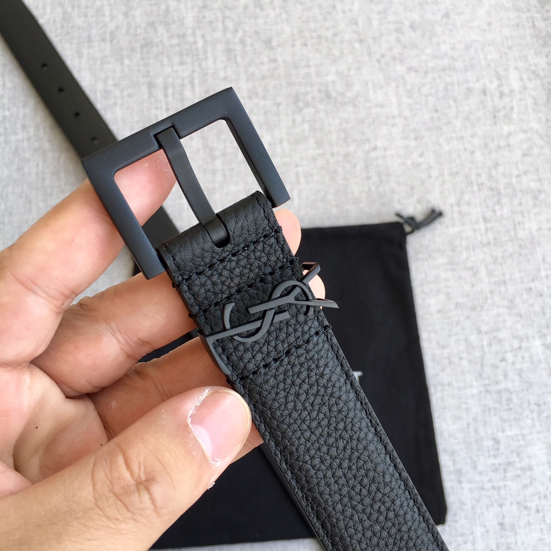 Saint Laurent Female Basic Belt M