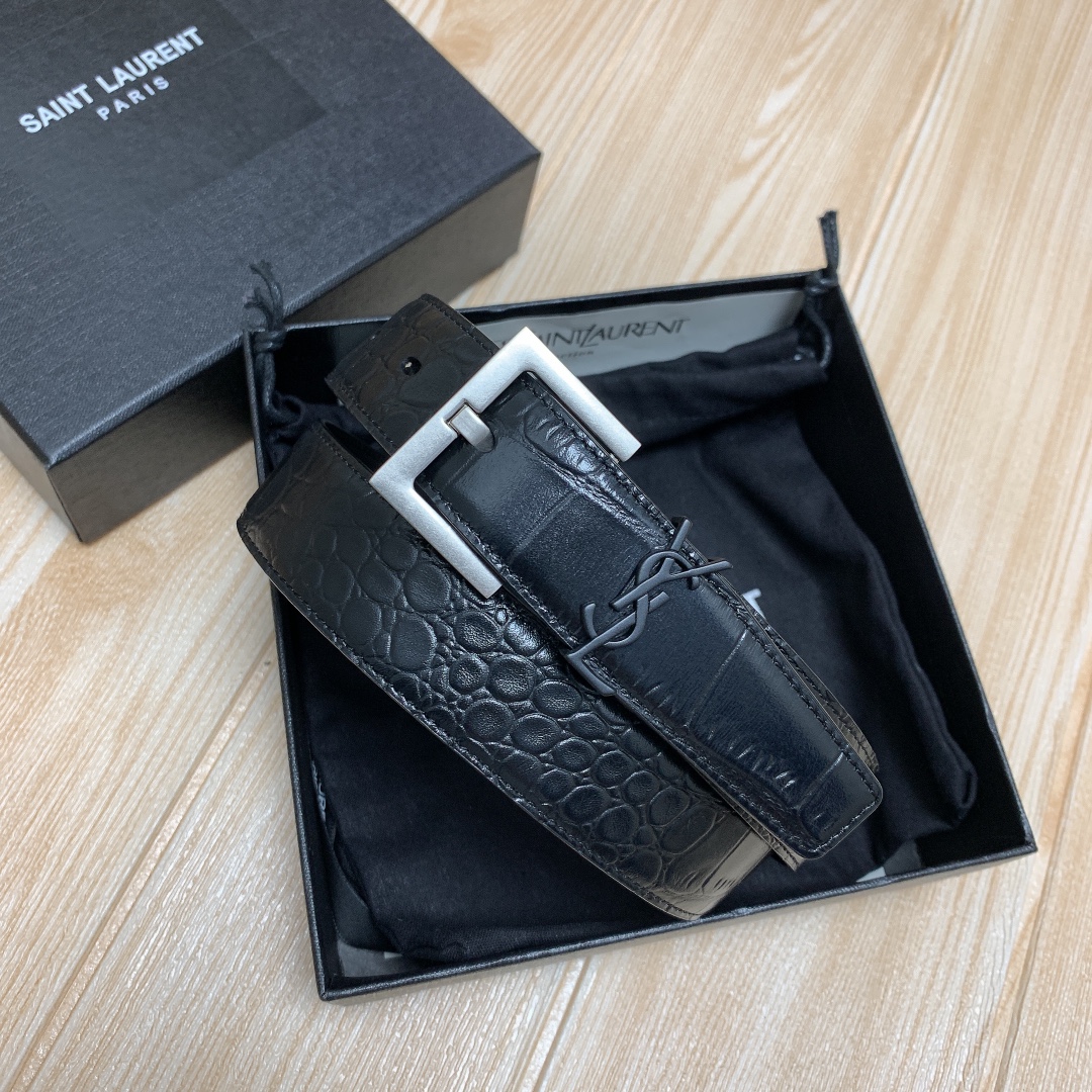 Saint Laurent Female Leather Belt S-l