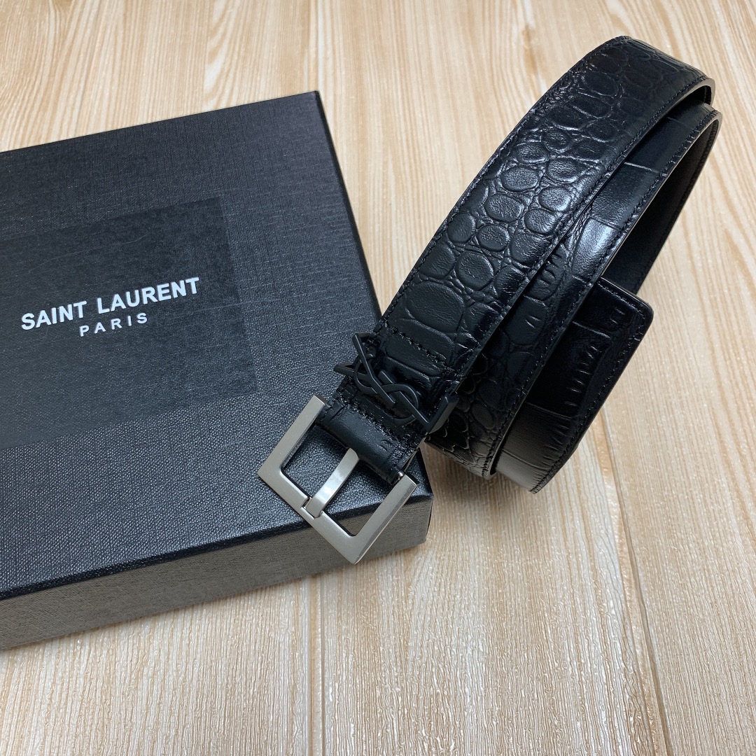 Saint Laurent Female Leather Belt S-l