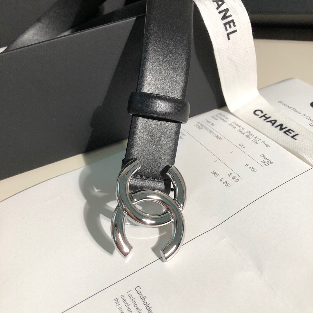 Chanel Female Basic Belt Cow Leather M