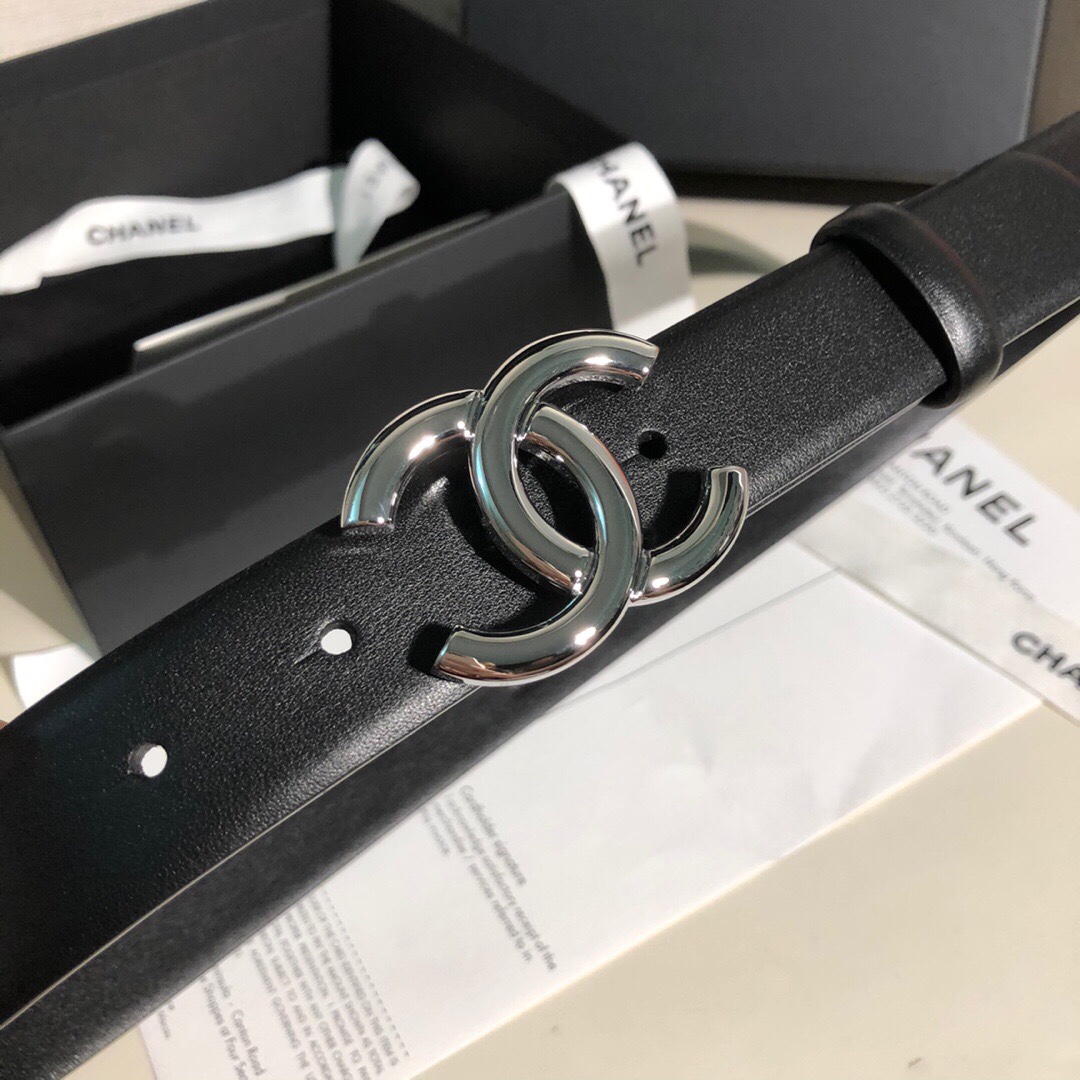 Chanel Female Basic Belt Cow Leather M
