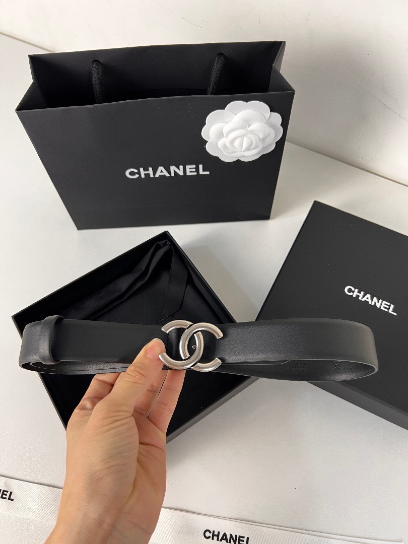 Chanel Female Basic Belt Cow Leather L