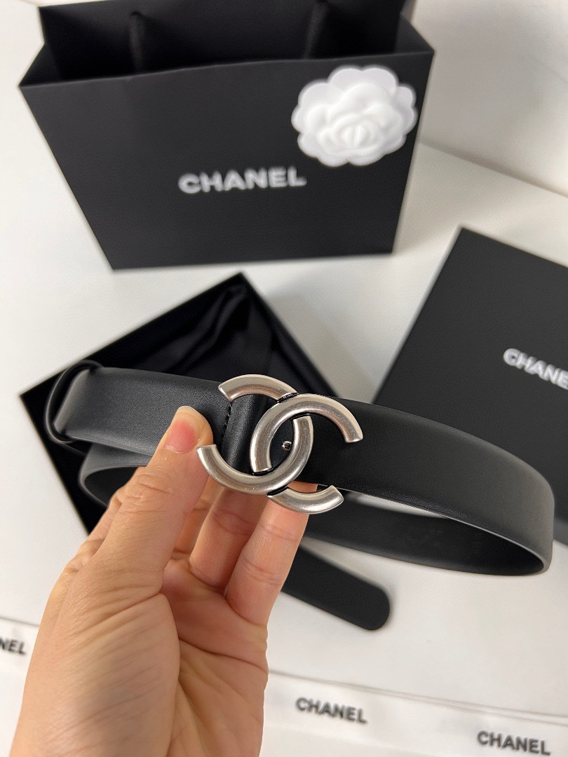 Chanel Female Basic Belt Cow Leather L