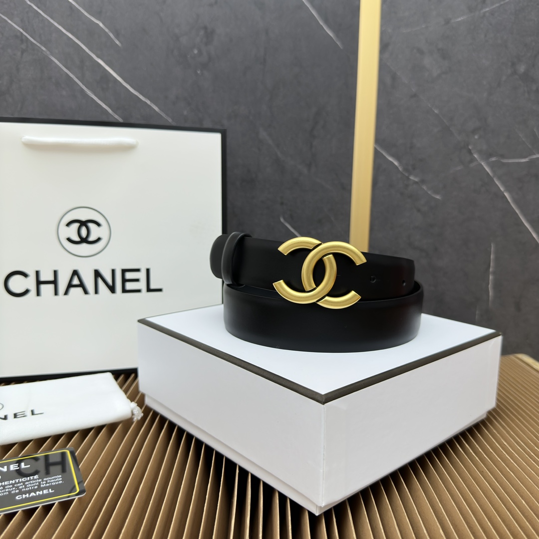 Chanel Female Basic Belt Cow Leather L