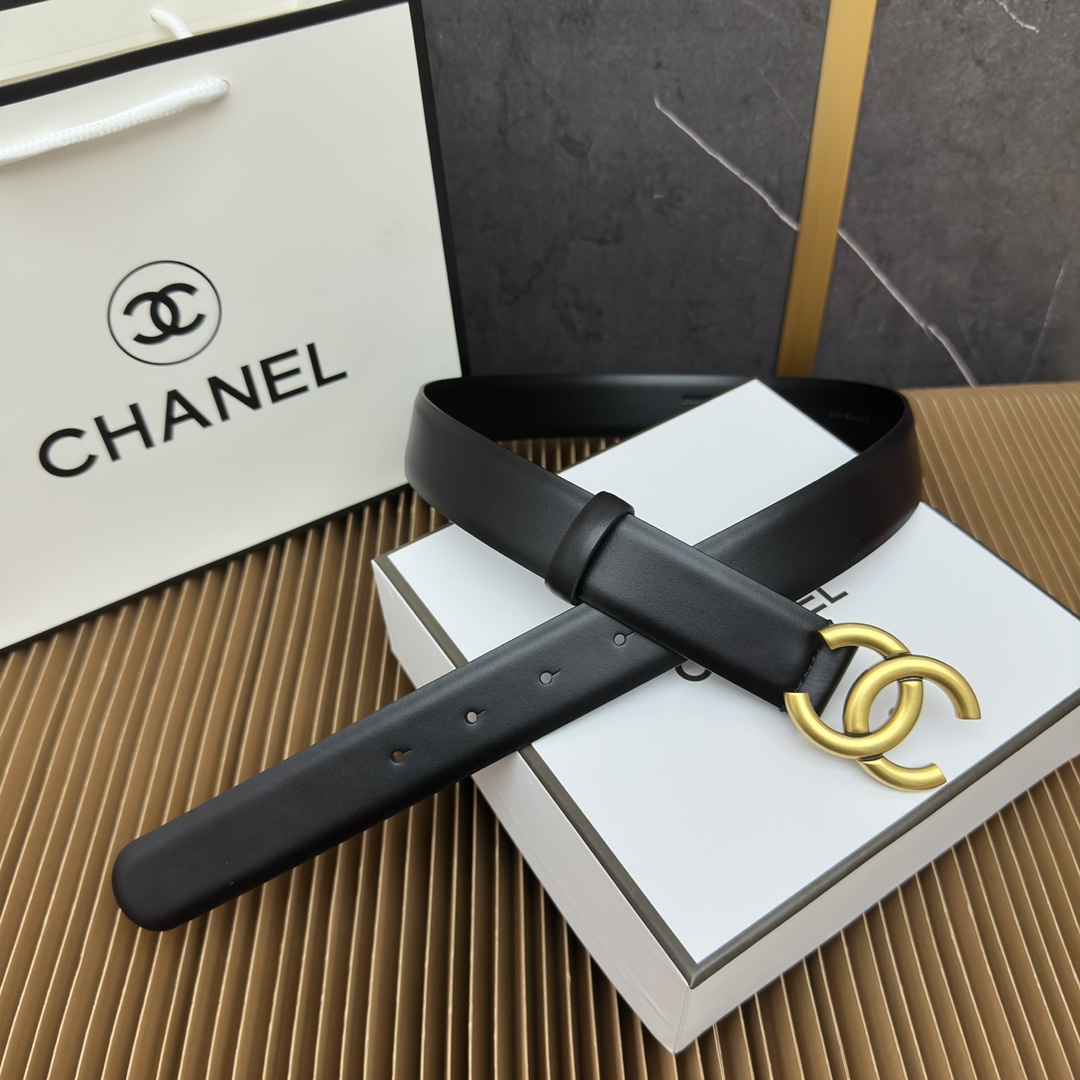 Chanel Female Basic Belt Cow Leather L