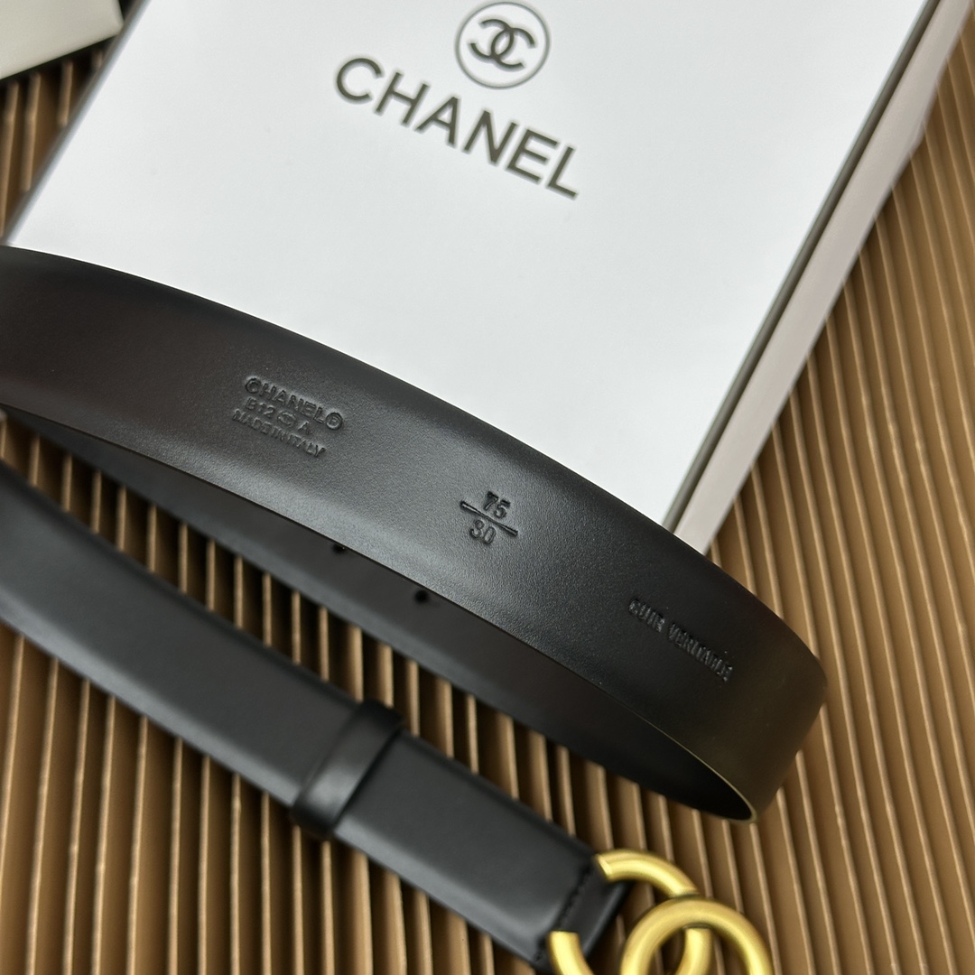 Chanel Female Basic Belt Cow Leather L